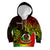 Personalised Vanuatu Kid Hoodie Reggae Polynesia Long God Yumi Stanap LT14 Hoodie Reggae - Polynesian Pride