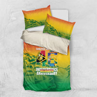 Vanuatu Indipendens Dei Bedding Set Yumi 46th Independence Anniversary
