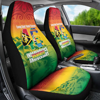 Vanuatu Indipendens Dei Car Seat Cover Yumi 46th Independence Anniversary