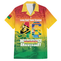 Vanuatu Indipendens Dei Hawaiian Shirt Yumi 46th Independence Anniversary