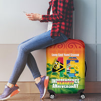 Vanuatu Indipendens Dei Luggage Cover Yumi 46th Independence Anniversary