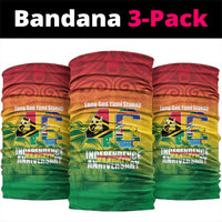 Vanuatu Indipendens Dei Neck Gaiter Yumi 46th Independence Anniversary