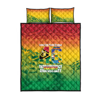 Vanuatu Indipendens Dei Quilt Bed Set Yumi 46th Independence Anniversary