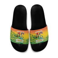 Vanuatu Indipendens Dei Slide Sandals Yumi 46th Independence Anniversary