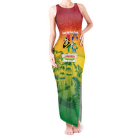 Vanuatu Indipendens Dei Tank Maxi Dress Yumi 46th Independence Anniversary LT14 Women Reggae - Polynesian Pride