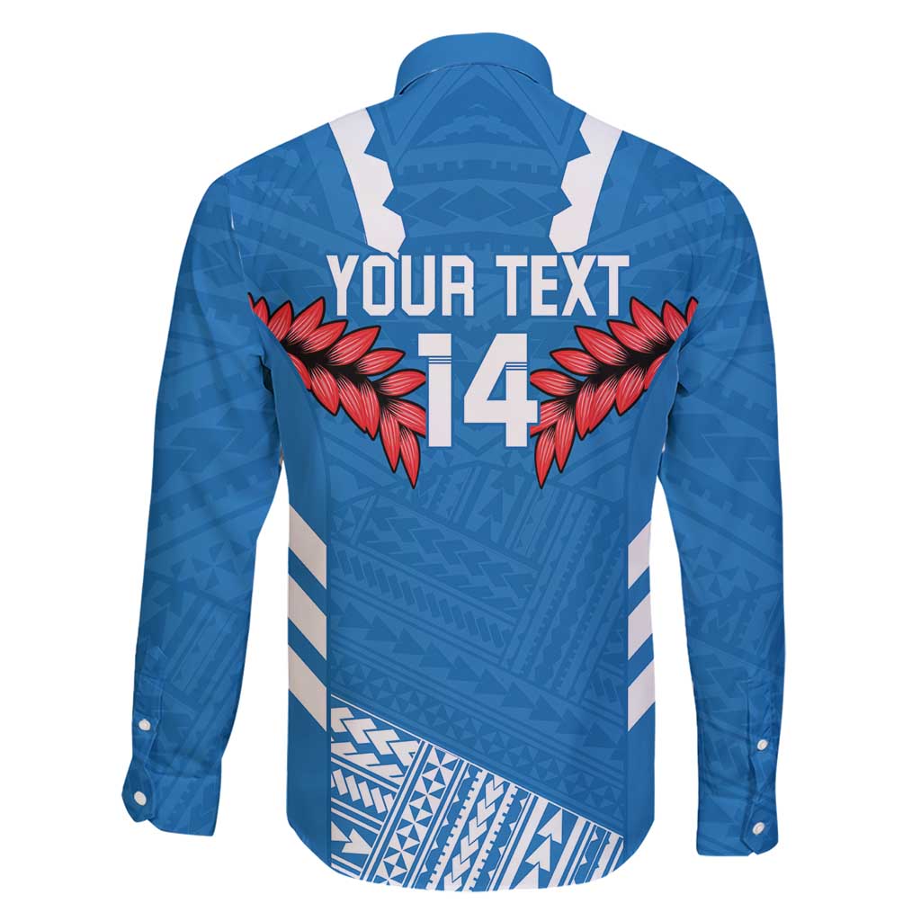 Custom Toa Samoa Rugby Family Matching Short Sleeve Bodycon Dress and Hawaiian Shirt Samoan Siva Tau Uso Aso Uma