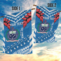 Custom Toa Samoa Rugby Garden Flag Samoan Siva Tau Uso Aso Uma