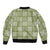 Vesuvian Green Palaka Quilt Hawaii Bomber Jacket Traditional Hawaii-plaid Pattern - Polynesian Pride