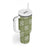 Vesuvian Green Palaka Quilt Hawaii Tumbler With Handle Traditional Hawaii-plaid Pattern - Polynesian Pride