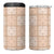 Beige Palaka Quilt Hawaii 4 in 1 Can Cooler Tumbler Traditional Hawaii-plaid Pattern - Polynesian Pride