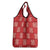Red Palaka Quilt Hawaii Grocery Bag Traditional Hawaii-plaid Pattern - Polynesian Pride