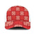 Red Palaka Quilt Hawaii Mesh Trucker Cap Traditional Hawaii-plaid Pattern - Polynesian Pride