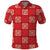 Red Palaka Quilt Hawaii Polo Shirt Traditional Hawaii-plaid Pattern - Polynesian Pride