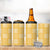 Yellow Palaka Quilt Hawaii 4 in 1 Can Cooler Tumbler Traditional Hawaii-plaid Pattern - Polynesian Pride