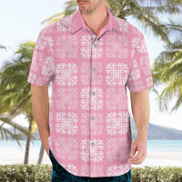 Pink Palaka Quilt Hawaii Hawaiian Shirt Traditional Hawaii-plaid Pattern - Polynesian Pride