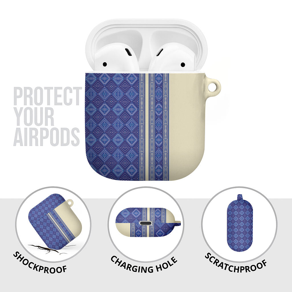 Mabuhay Philippines Festival AirPods Case Yakan Modern Filipiniana Inspired LT14 - Polynesian Pride