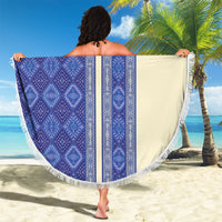 Mabuhay Philippines Festival Beach Blanket Yakan Modern Filipiniana Inspired LT14 - Polynesian Pride