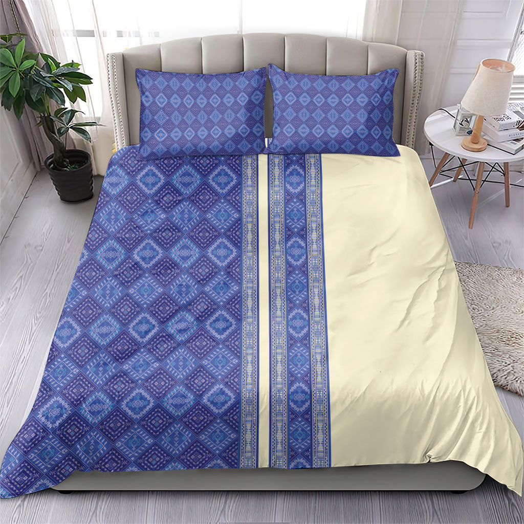 Mabuhay Philippines Festival Bedding Set Yakan Modern Filipiniana Inspired LT14 - Polynesian Pride