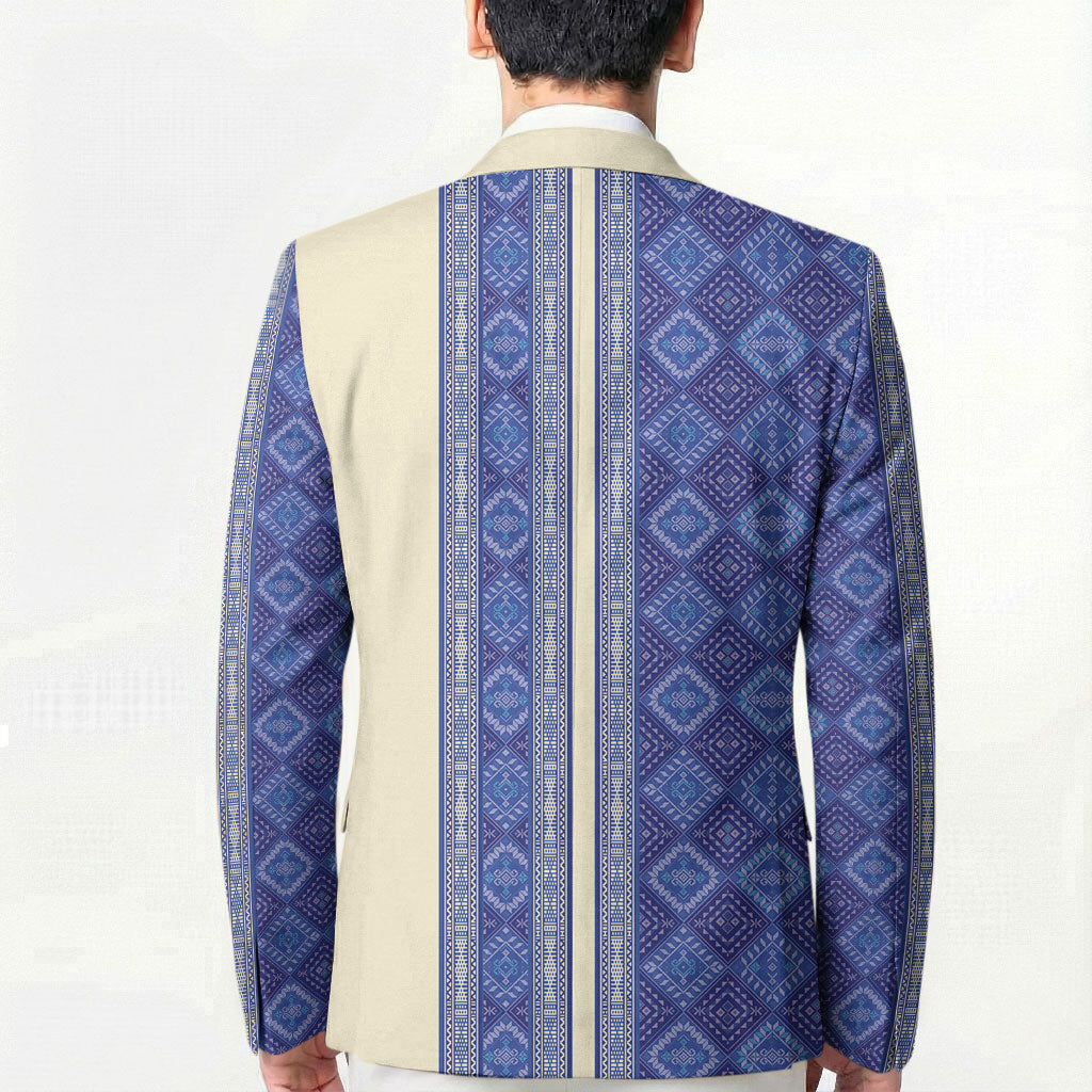 Mabuhay Philippines Festival Blazer Yakan Modern Filipiniana Inspired LT14 - Polynesian Pride