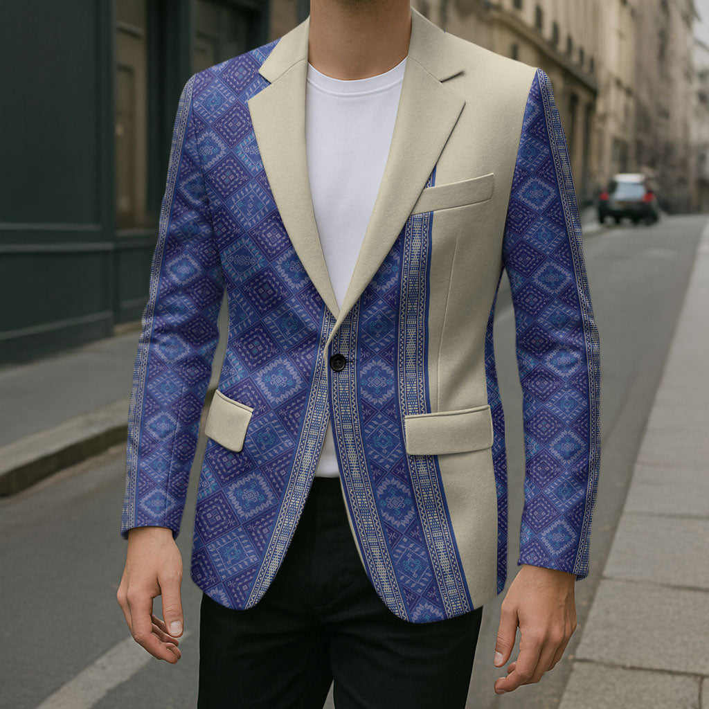 Mabuhay Philippines Festival Blazer Yakan Modern Filipiniana Inspired LT14 - Polynesian Pride