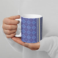 Mabuhay Philippines Festival Ceramic Mug Yakan Modern Filipiniana Inspired LT14 - Polynesian Pride