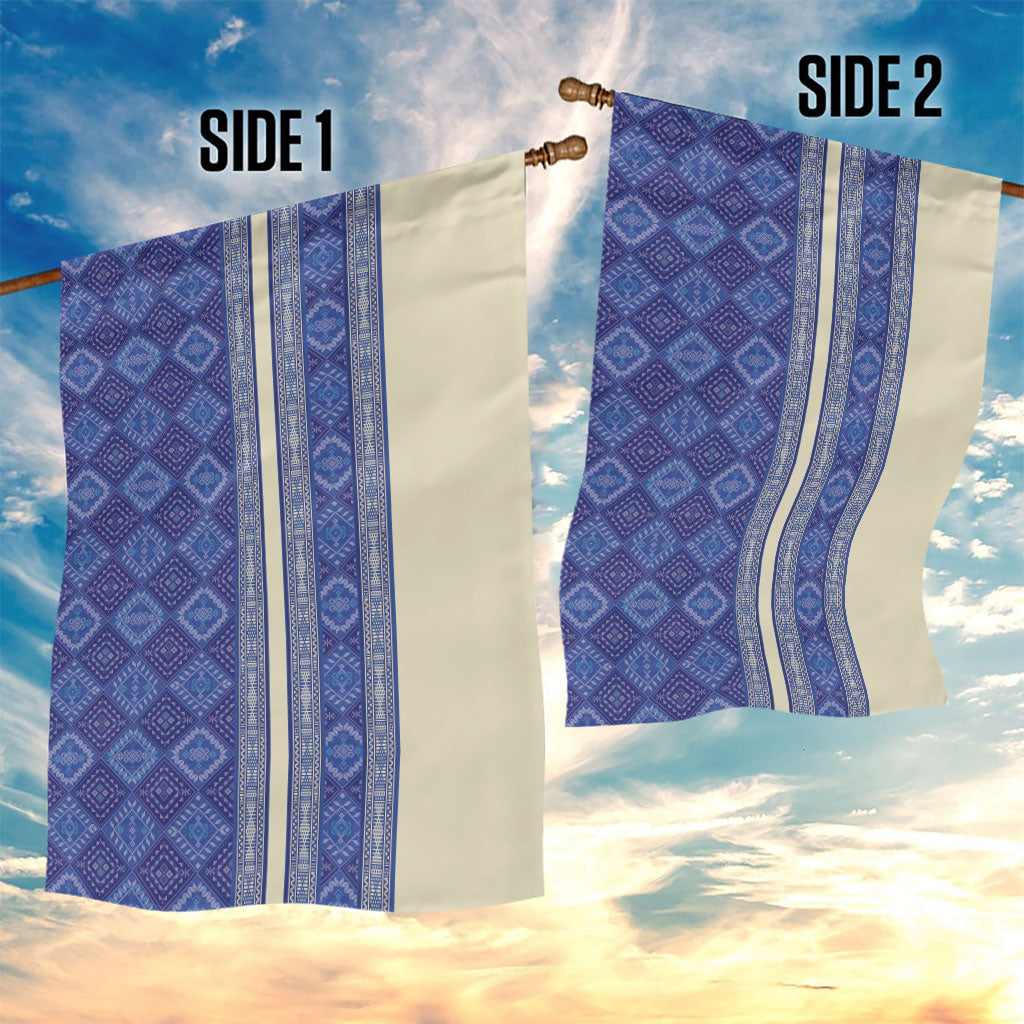 Mabuhay Philippines Festival Garden Flag Yakan Modern Filipiniana Inspired LT14 - Polynesian Pride