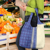 Mabuhay Philippines Festival Grocery Bag Yakan Modern Filipiniana Inspired LT14 - Polynesian Pride