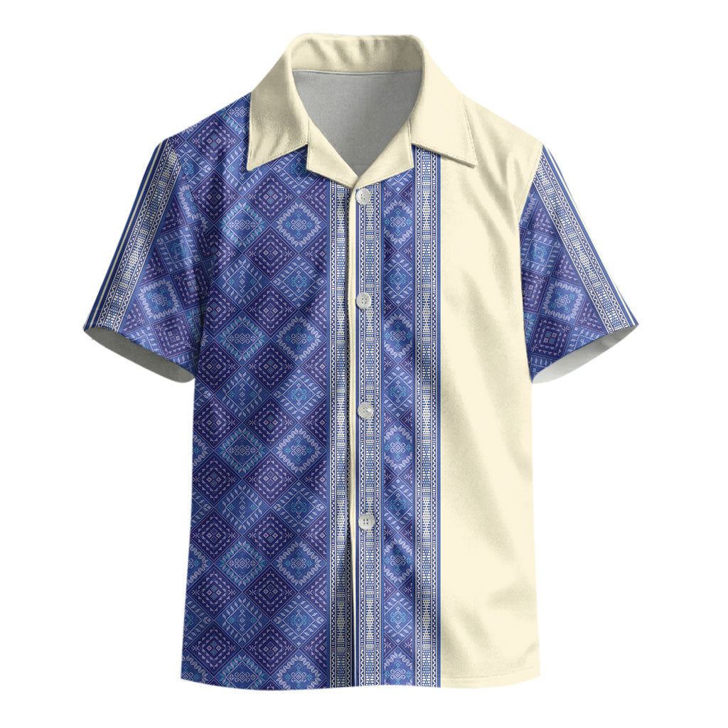 Mabuhay Philippines Festival Kid Hawaiian Shirt Yakan Modern Filipiniana Inspired LT14 - Polynesian Pride
