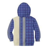 Mabuhay Philippines Festival Kid Hoodie Yakan Modern Filipiniana Inspired LT14 - Polynesian Pride