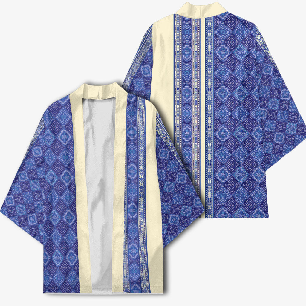 Mabuhay Philippines Festival Kimono Yakan Modern Filipiniana Inspired LT14 - Polynesian Pride