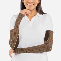Mabuhay Philippines Festival Arm Sleeves Tnalak Modern Filipiniana Inspired LT14 - Polynesian Pride