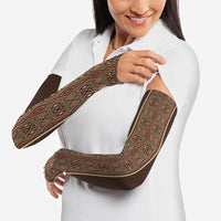Mabuhay Philippines Festival Arm Sleeves Tnalak Modern Filipiniana Inspired LT14 - Polynesian Pride