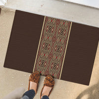 Mabuhay Philippines Festival Rubber Doormat Tnalak Modern Filipiniana Inspired LT14 - Polynesian Pride