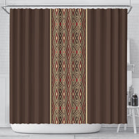 Mabuhay Philippines Festival Shower Curtain Tnalak Modern Filipiniana Inspired LT14 - Polynesian Pride