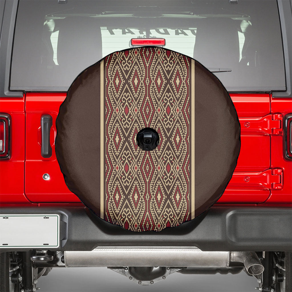 Mabuhay Philippines Festival Spare Tire Cover Tnalak Modern Filipiniana Inspired LT14 - Polynesian Pride