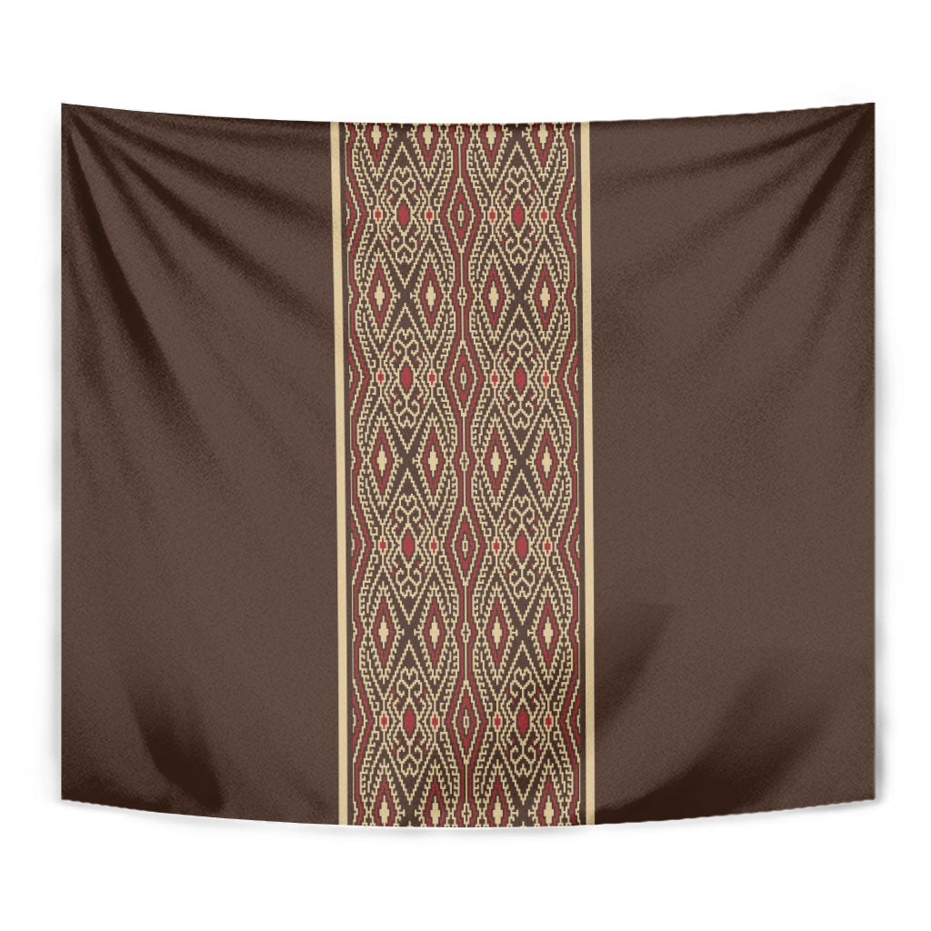 Mabuhay Philippines Festival Tapestry Tnalak Modern Filipiniana Inspired LT14 - Polynesian Pride