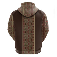 Mabuhay Philippines Festival Zip Hoodie Tnalak Modern Filipiniana Inspired LT14 - Polynesian Pride