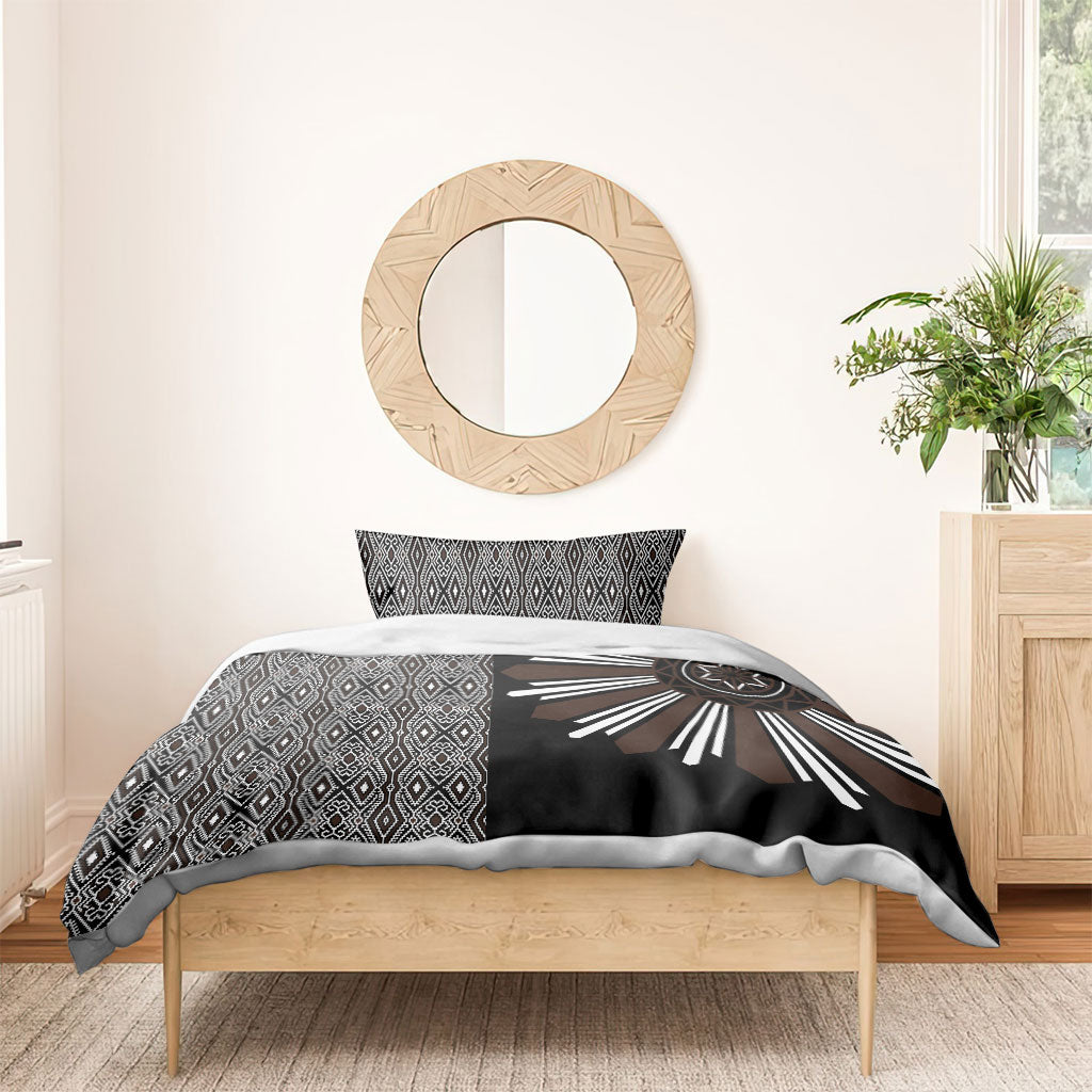 Mabuhay Philippines Festival Bedding Set Araw Tnalak Modern Filipiniana Inspired LT14 - Polynesian Pride