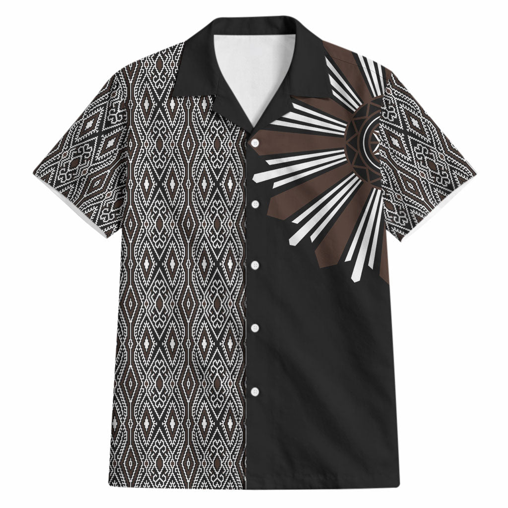 Mabuhay Philippines Festival Hawaiian Shirt Araw Tnalak Modern Filipiniana Inspired LT14 Black - Polynesian Pride