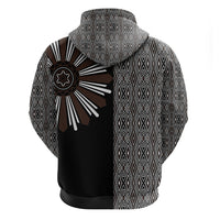 Mabuhay Philippines Festival Hoodie Araw Tnalak Modern Filipiniana Inspired LT14 - Polynesian Pride