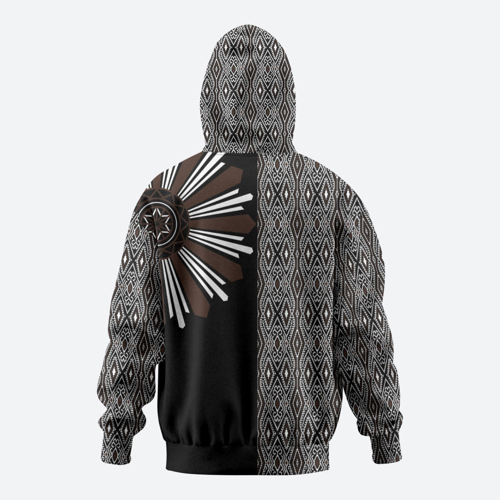 Mabuhay Philippines Festival Hoodie Araw Tnalak Modern Filipiniana Inspired LT14 - Polynesian Pride