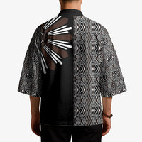 Mabuhay Philippines Festival Kimono Araw Tnalak Modern Filipiniana Inspired LT14 - Polynesian Pride