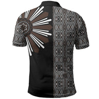 Mabuhay Philippines Festival Polo Shirt Araw Tnalak Modern Filipiniana Inspired LT14 - Polynesian Pride
