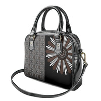 Mabuhay Philippines Festival Shoulder Handbag Araw Tnalak Modern Filipiniana Inspired LT14 - Polynesian Pride