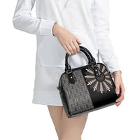 Mabuhay Philippines Festival Shoulder Handbag Araw Tnalak Modern Filipiniana Inspired LT14 - Polynesian Pride
