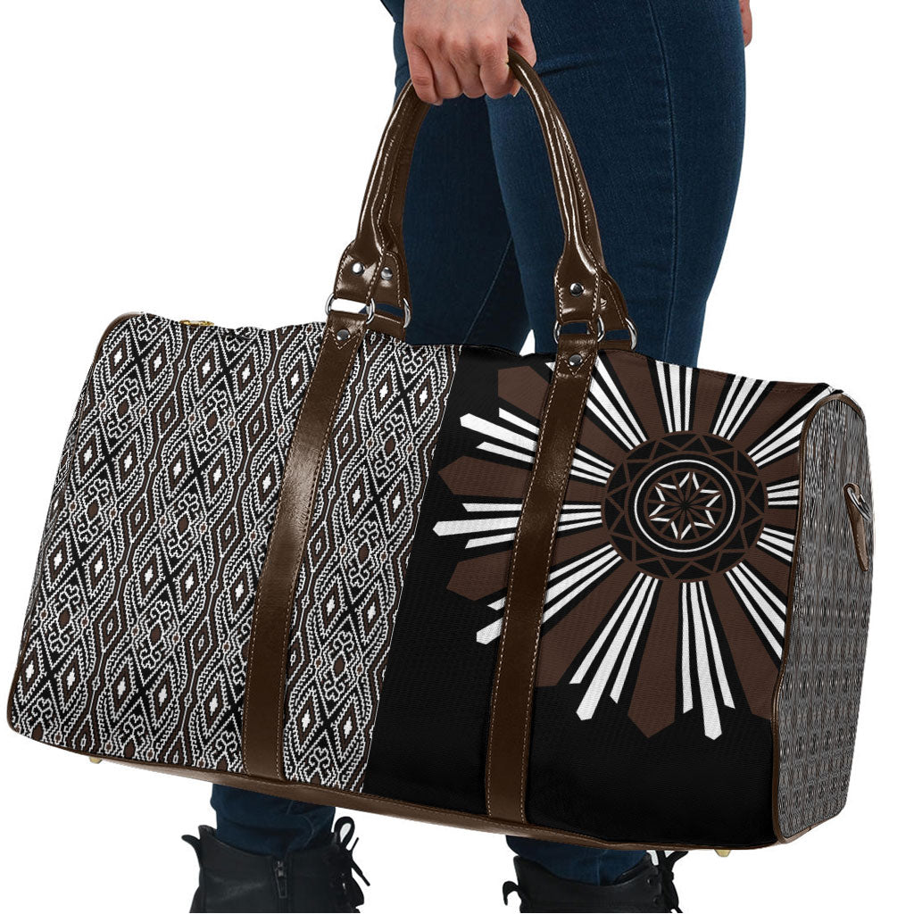 Mabuhay Philippines Festival Travel Bag Araw Tnalak Modern Filipiniana Inspired LT14 - Polynesian Pride