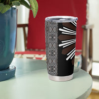 Mabuhay Philippines Festival Tumbler Cup Araw Tnalak Modern Filipiniana Inspired LT14 - Polynesian Pride