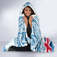 Fiji Day 1970 Hooded Blanket Proud To Be A Fijian Tapa Pattern LT14 - Polynesian Pride