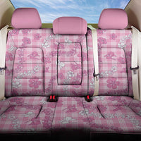 Alaka Aloha Hawaii Back Car Seat Cover Plumeria Lei With Palaka Motif - Polynesian Pride