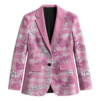 Alaka Aloha Hawaii Blazer Plumeria Lei With Palaka Motif - Polynesian Pride